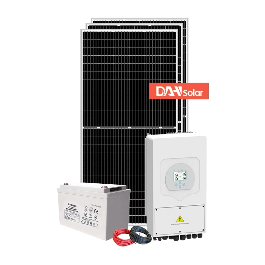 China Manufacturer Dah Direct Supply Complete Set 5kw off Grid Solar System