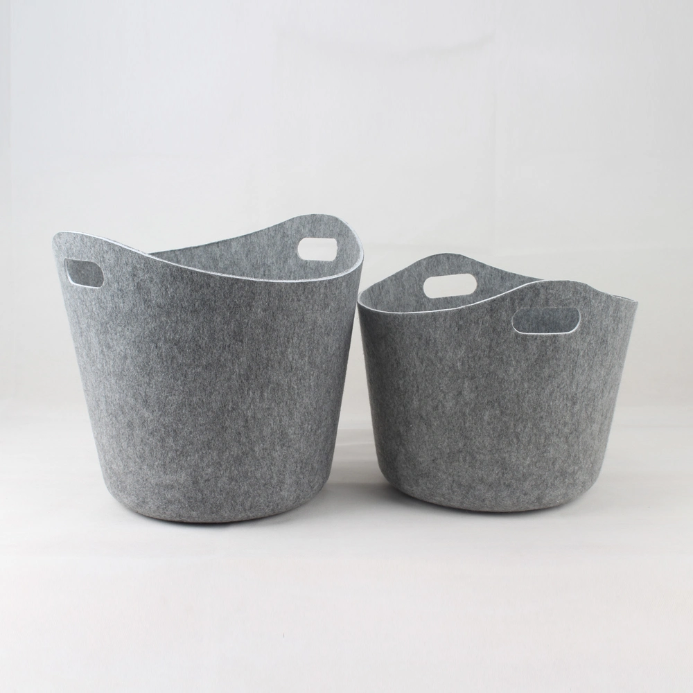 Non Woven Fabric Extra Large Non Woven Felt Organizer Hair Product Storage Containers for Living Room, Laundry Room