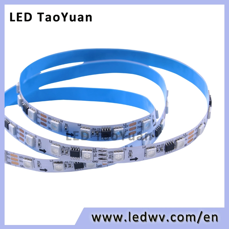 Multi-Color Optional LED Flexible Light Strip 60 LEDs 5/12/24VDC 10mm