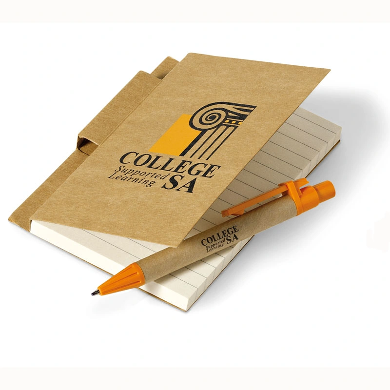 Mini caderno de capa mole com Mini-papel, canhão Ballpen for Promoção (PNB013)