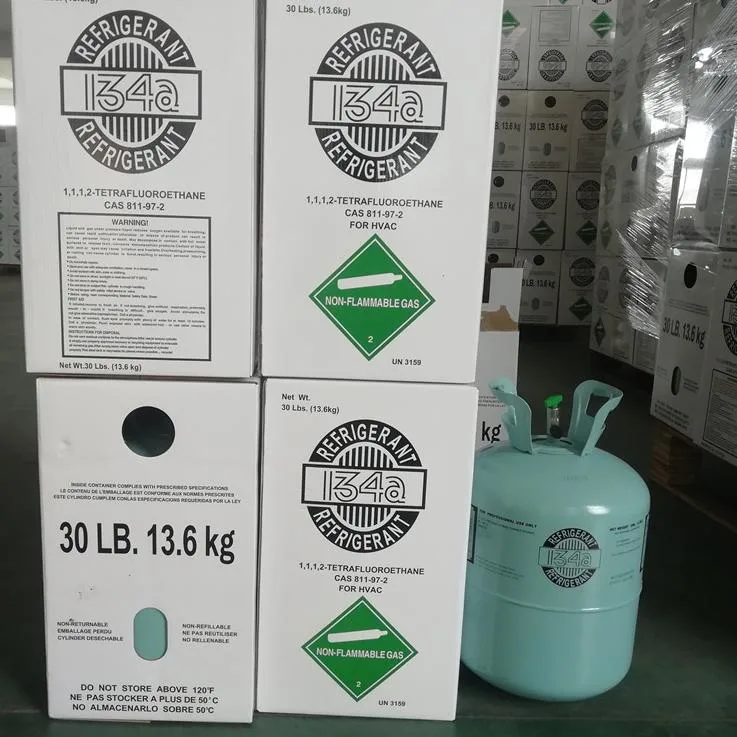 99.9% Purity Refrigerant Gas R134A with Door to Door Service