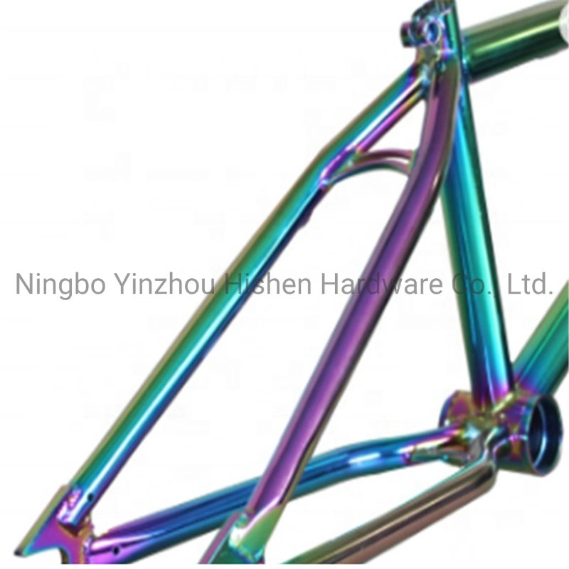 High quality/High cost performance  Colorful Rainbow Bicycle Frame Ningbo Factory