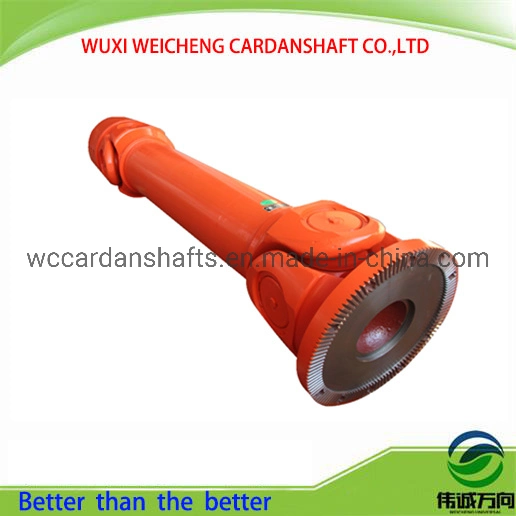 High Performance SWC Cardan Shaft with Hirth Serration Connection