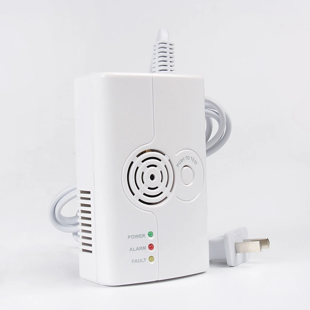 Wired Natural Gas Leak Detector Alarm Sensor DIY Installation