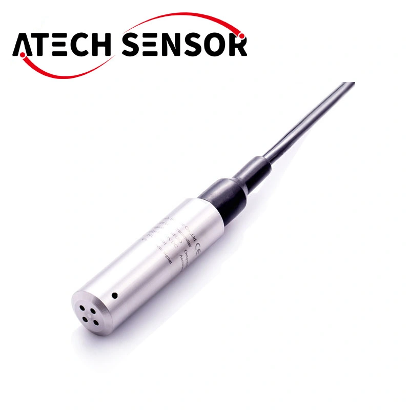 ATech OEM Pl301 4-20mA sensor de presión hidrostática sumersile / líquido Precio del transmisor de nivel