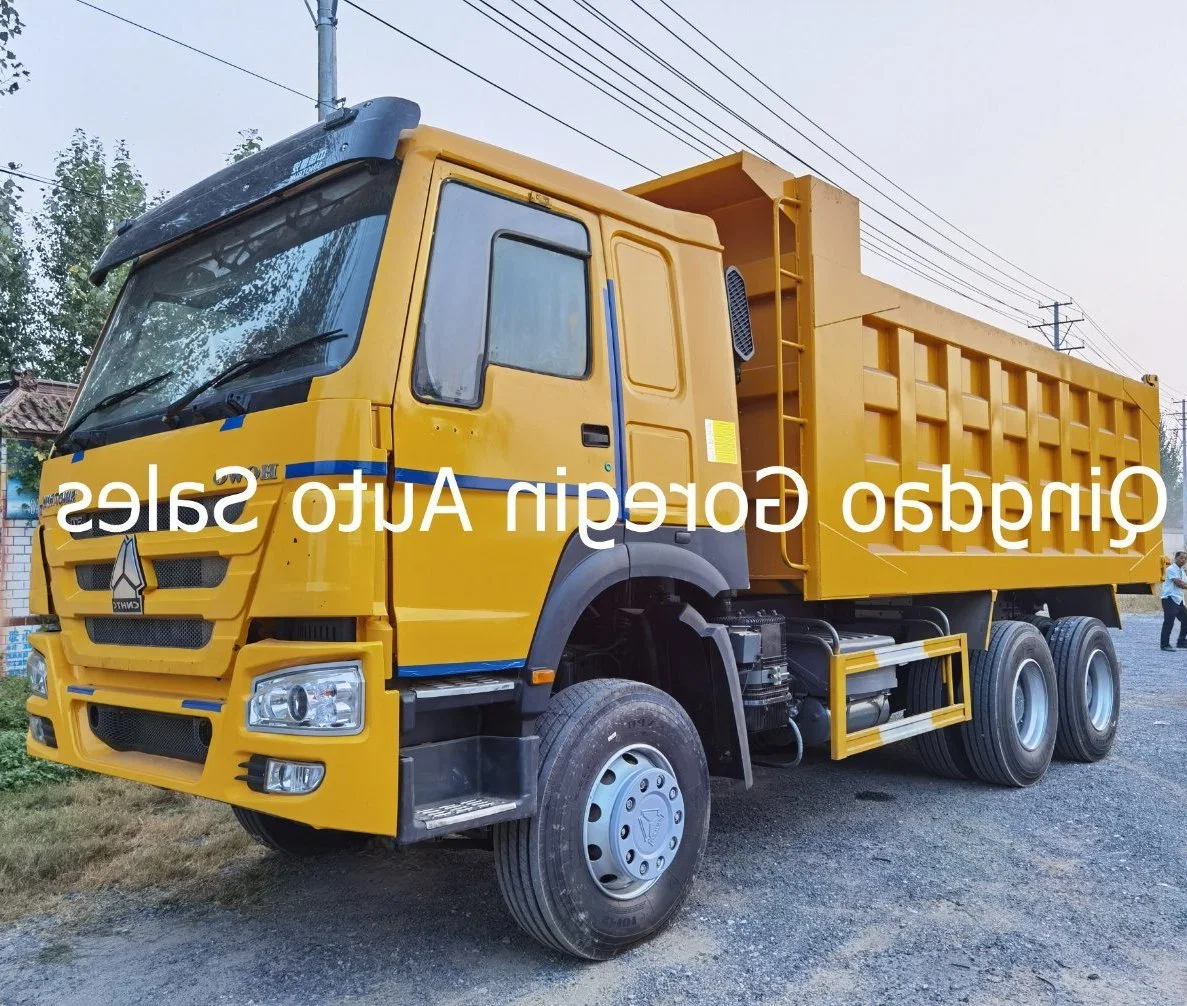 Good Condition Sinotruk HOWO Used 6*4 and 8*4 371HP-375HP Dump Truck 10 Wheels 12 Wheels Tipper Truck Tipping Truck to Africa