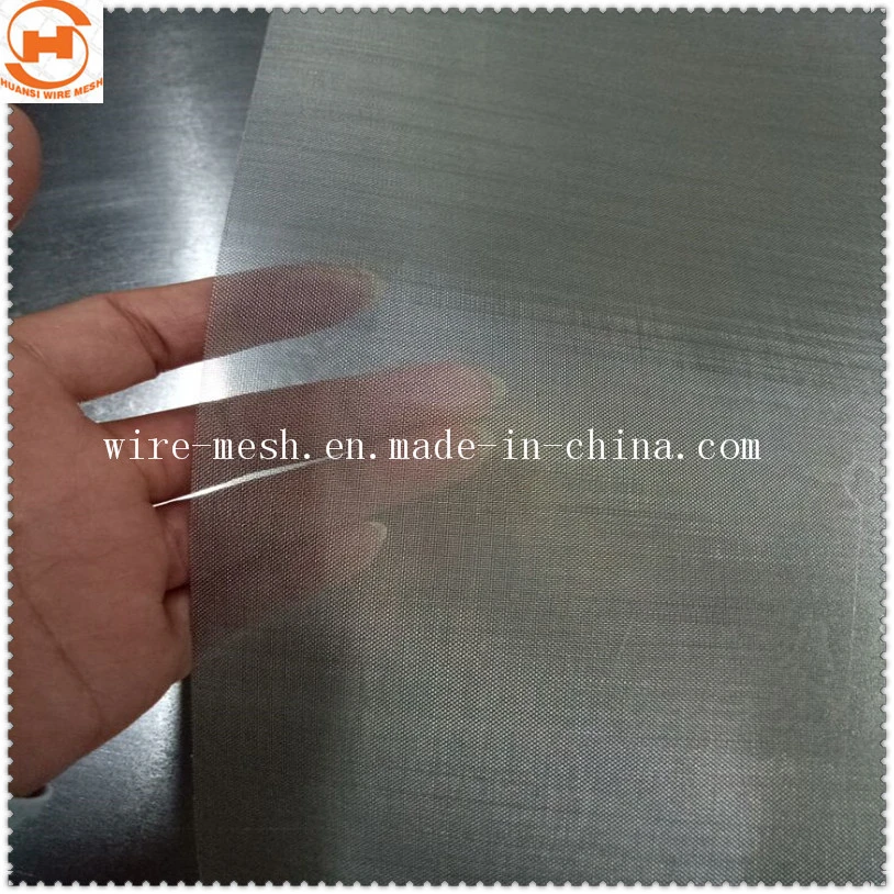 2-3500 Mesh Stainless Steel Metal Filter Woven Wire Mesh