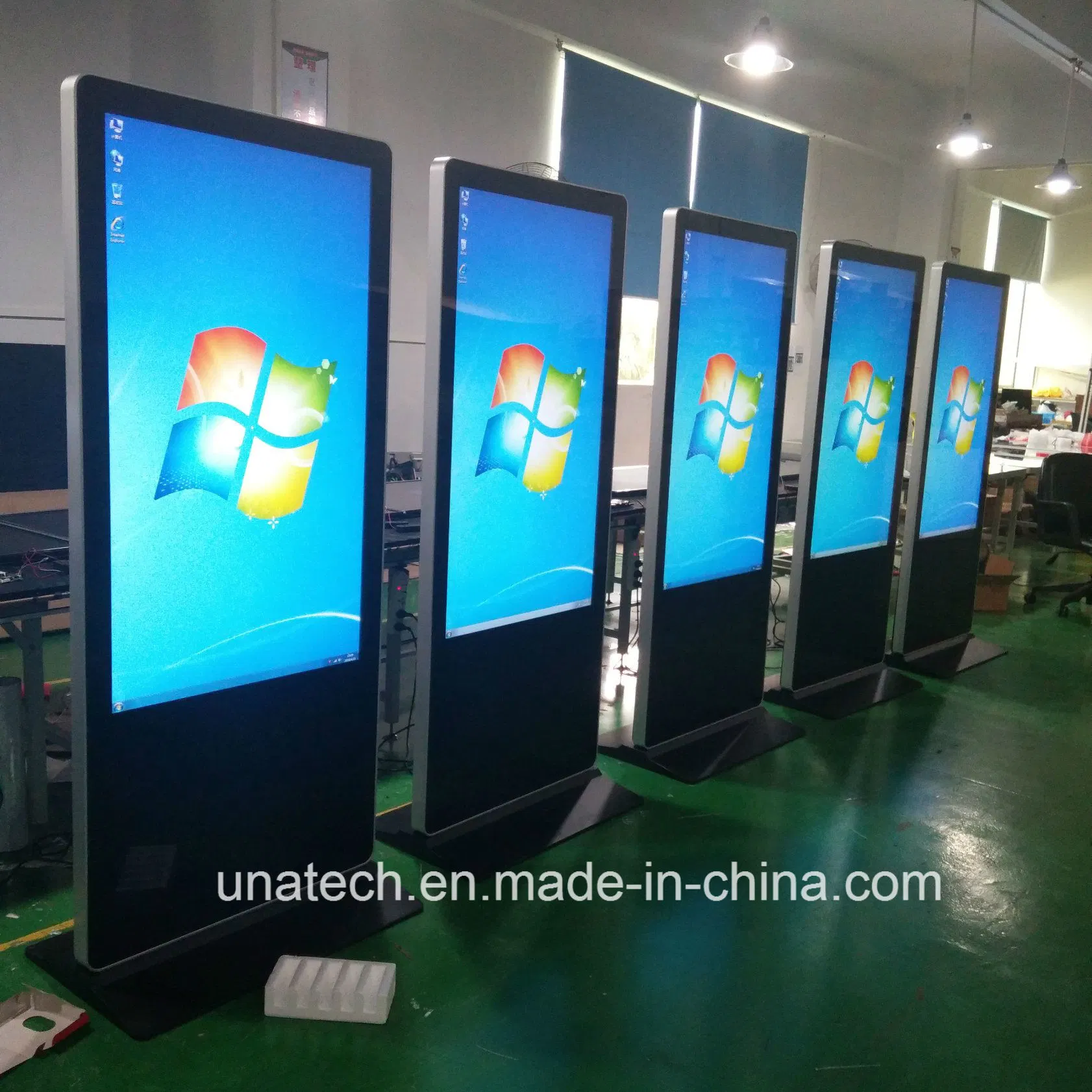 46inch Video Media Player Dynamic LCD Display Touch Screen for Indoor Advertising