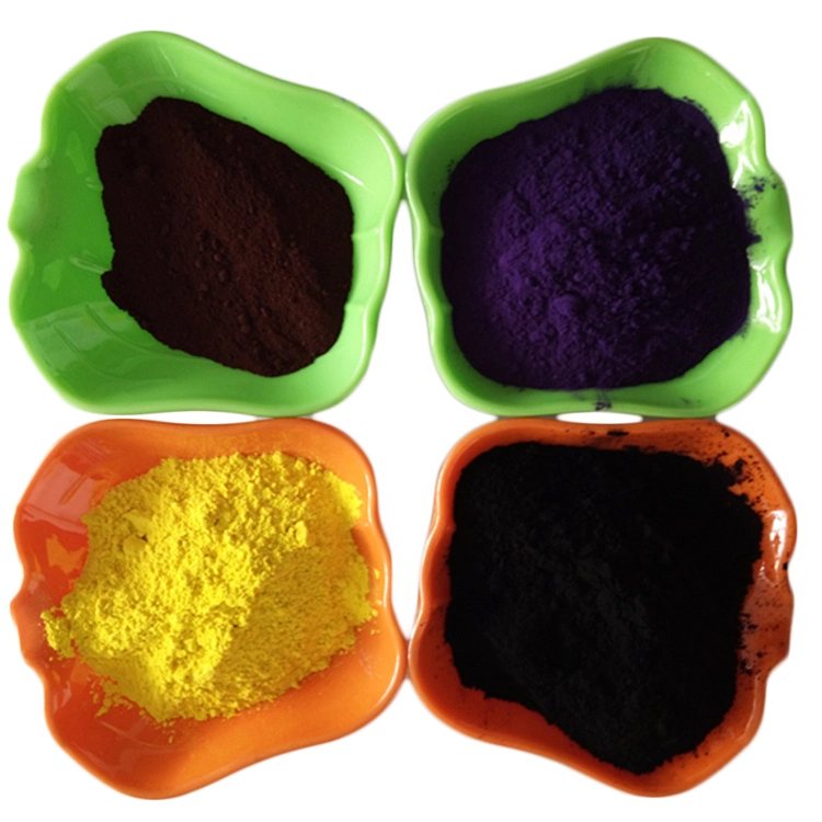 Des pigments inorganiques oxyde de fer en poudre pour la fabrication de produits en plastique des additifs utilisés