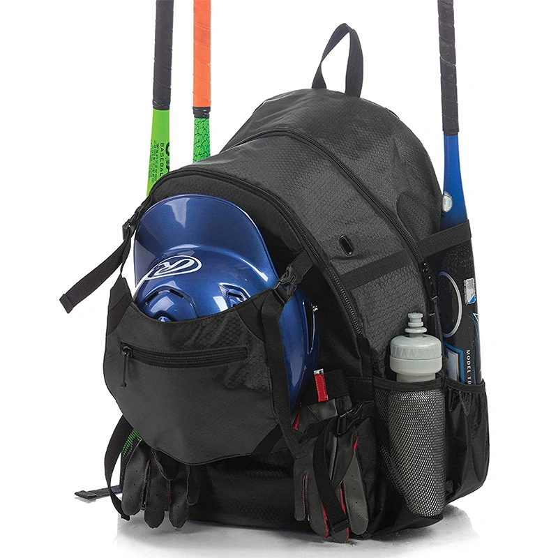 Wholesale/Supplier Waterproof Lightweight Baseball Bags Outdoor Sport Backpack Baseball Backpacks with 4 Bats Pocket