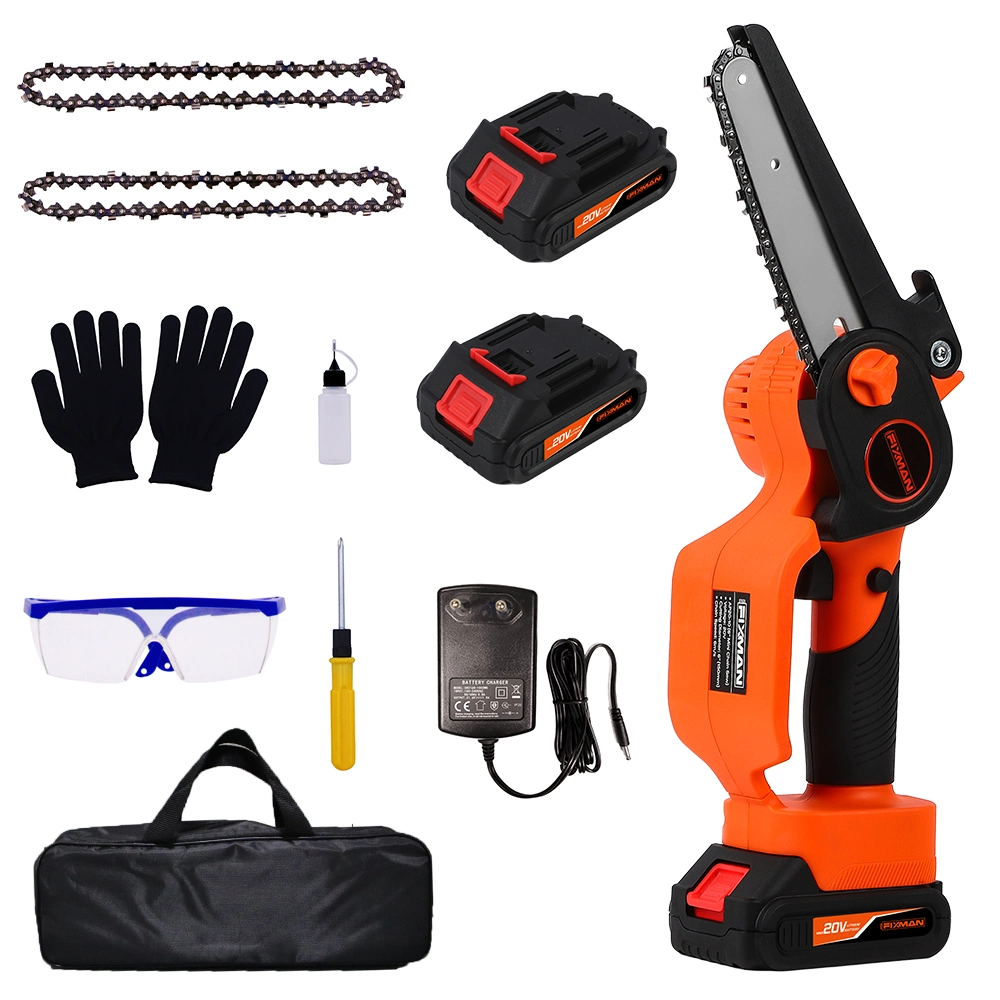 20V Brushless Chainsaw Mini Chainsaw Cordless Tools with Lithium Battery