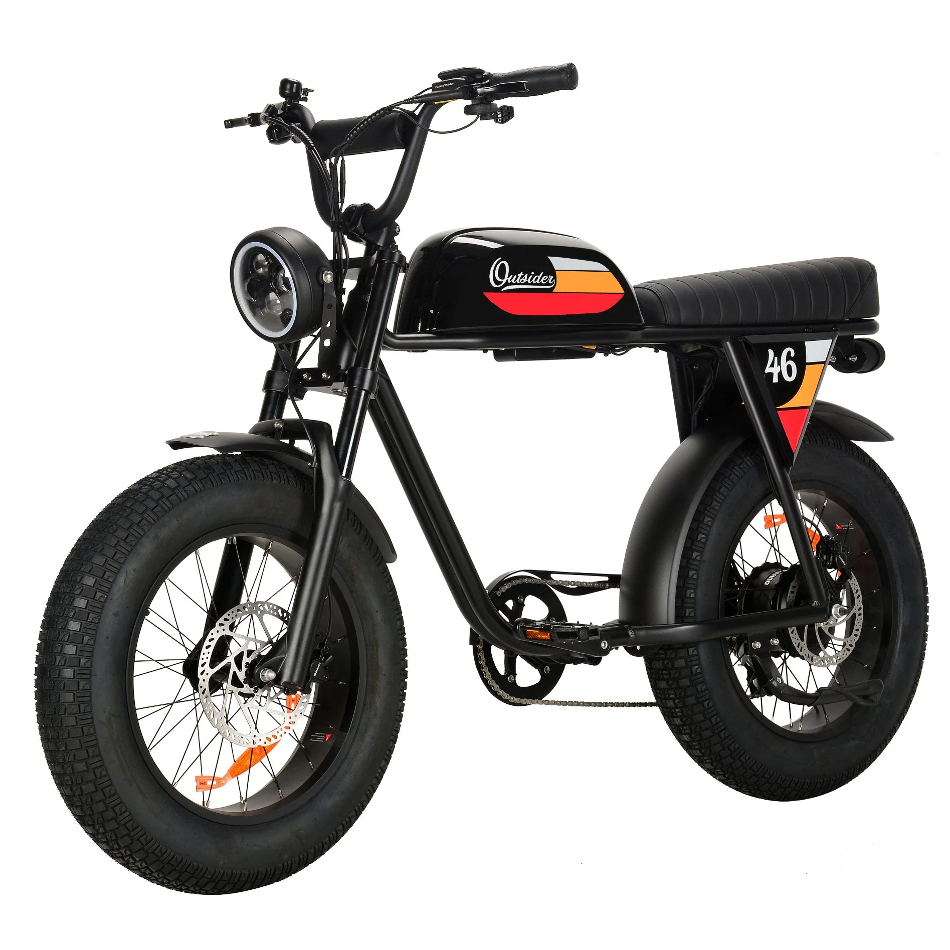 2023 producto más reciente 750W eBike off-Road con batería doble 48V 20AH bicicleta eléctrica de litio