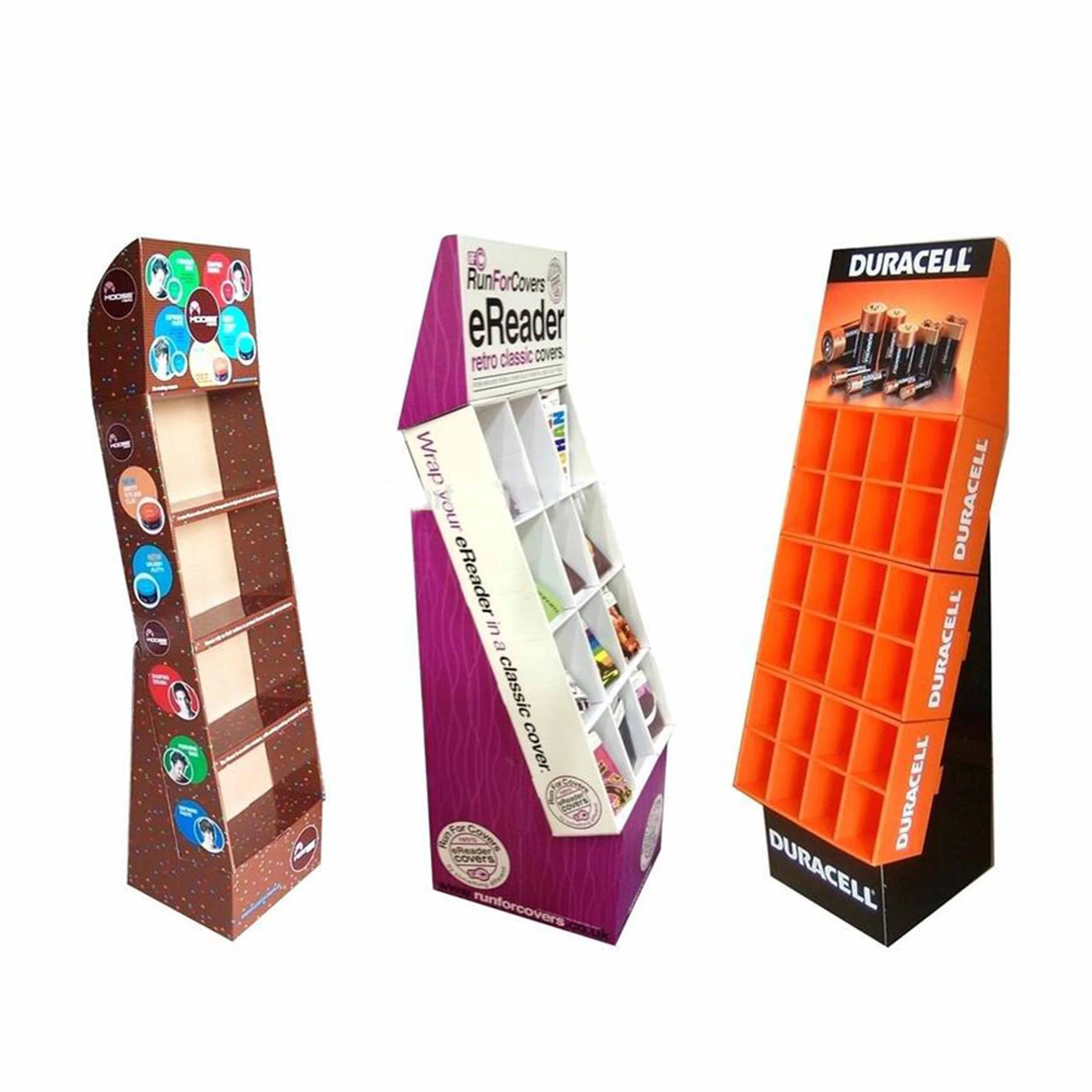 Recycelbares Material Papier-Versanddisplay, Werbung Wellpappe Display Regal