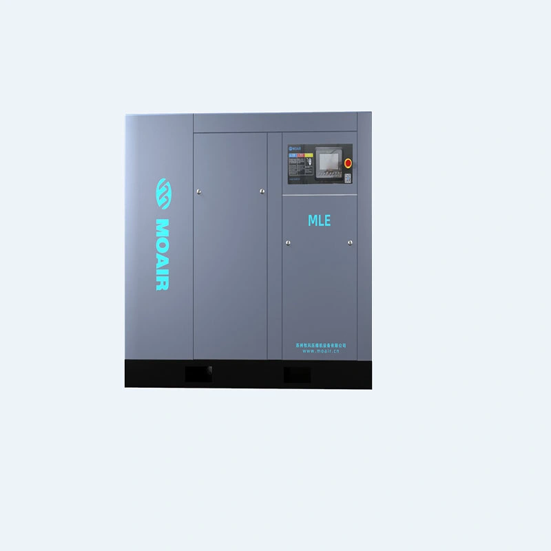 Chinese Beest Factory Price Intelligent PLC Control Good Service Electric Motor Powered Direct Screw Air Compressor with CE and ISO Certification