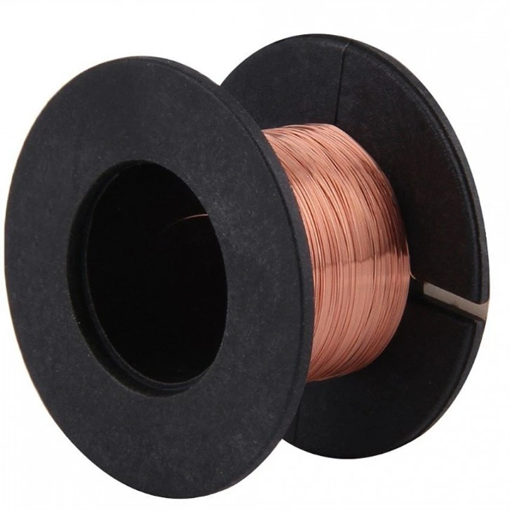 China Copper /Aluminum, Copper Clad Aluminum CCA Wire for Electrical Wiresolderable Polyurethane Series Red Enameled Copper Wire Uew Class F 155