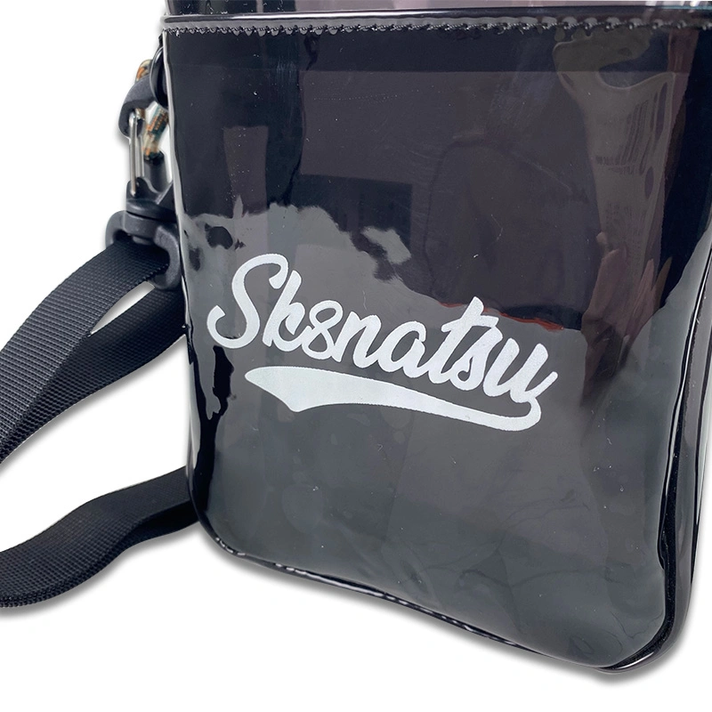 Custom Transparent PVC Tote Hand Bag Fashion Single Shoulder PVC Clear Bags