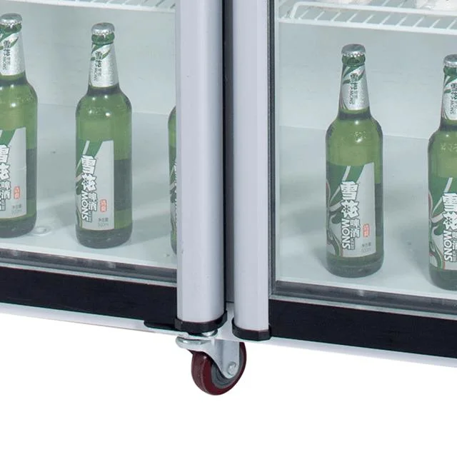 High quality/High cost performance  530L Commercial Upright Cooler Fridge Display Freezer Commercial Refrigerator