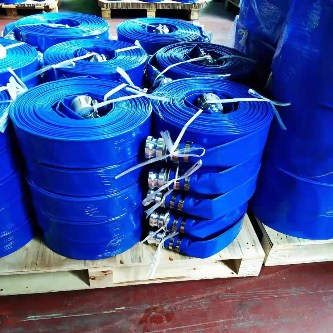 PVC Pipe Agriculture Irrigation Industrial Lay Flat Water Pump Discharge Flexible Garden Hose