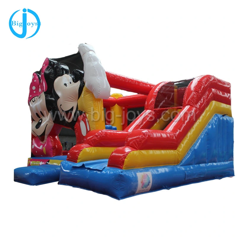 Mouse Micky Inflatable Bouncer House with Slide