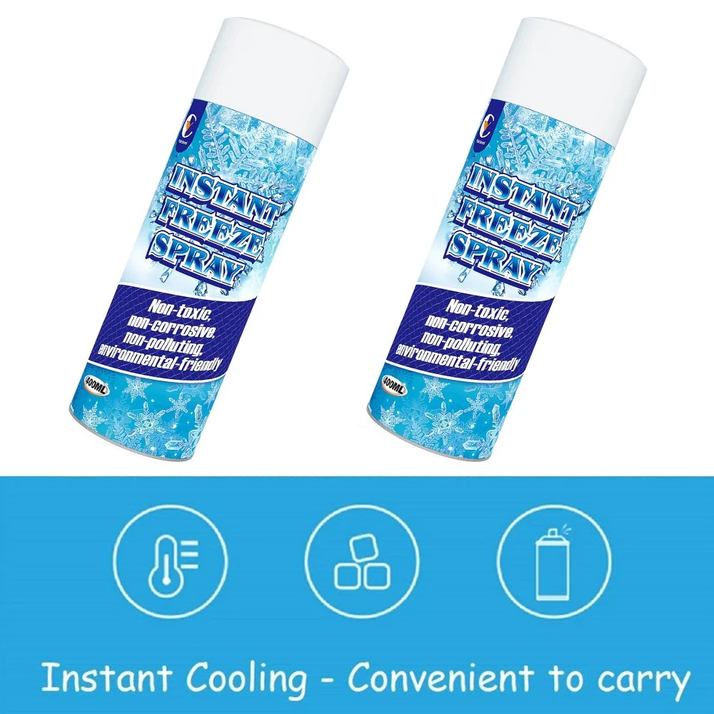 Summer Rapid Cooling Cold Reducer Car Interior Instant Freeze Spray