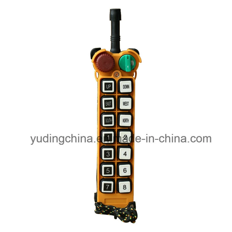 F21-14D Heavy Duty Single Girder Gantry Crane Parts Remote Control Wireless Transmitter Receiver