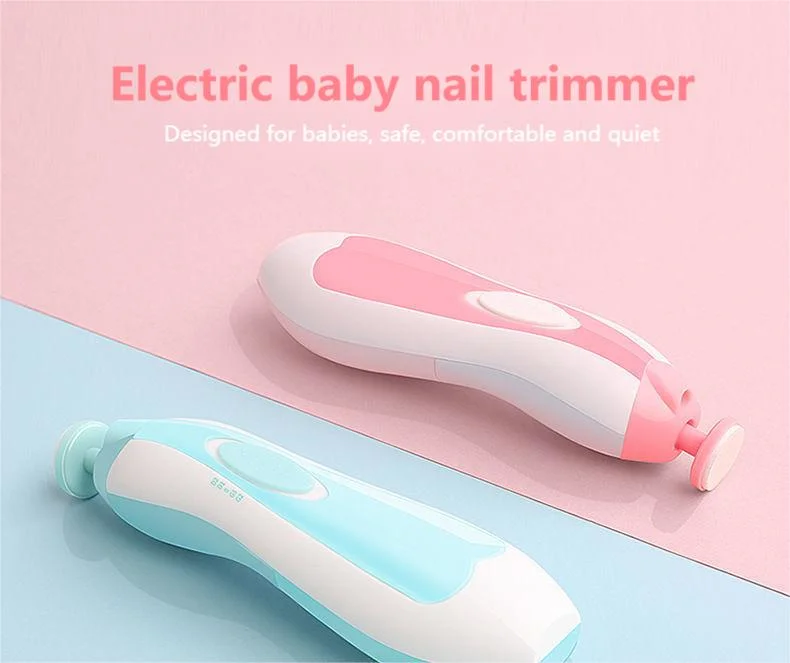 Wholesale/Supplier Manicure New 6 in 1 Electric Baby Care Nail Clipper Safe Nail Cutter Baby Nail Trimmer Set Nail Polish for Nail Beauty