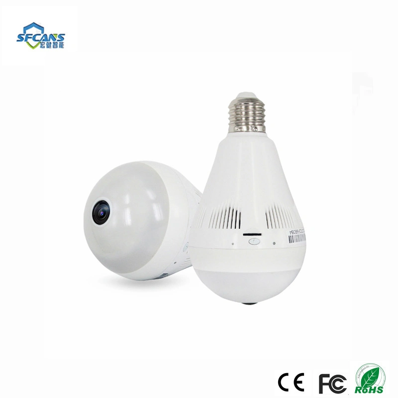 Home Security System Light Bulb Wireless IP Camera with WiFi and Motion Detection