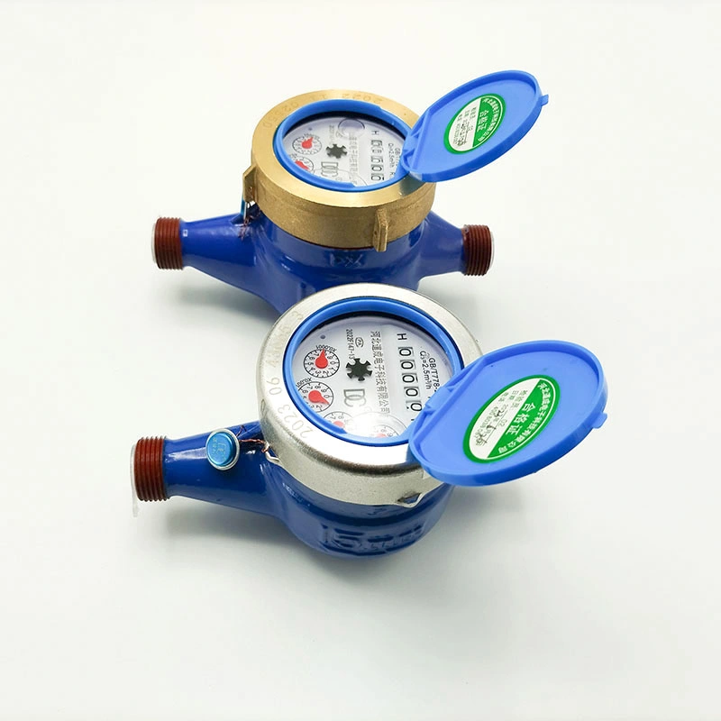 Domestic Mechanical Water Meter B Grade with Cast Iron Body