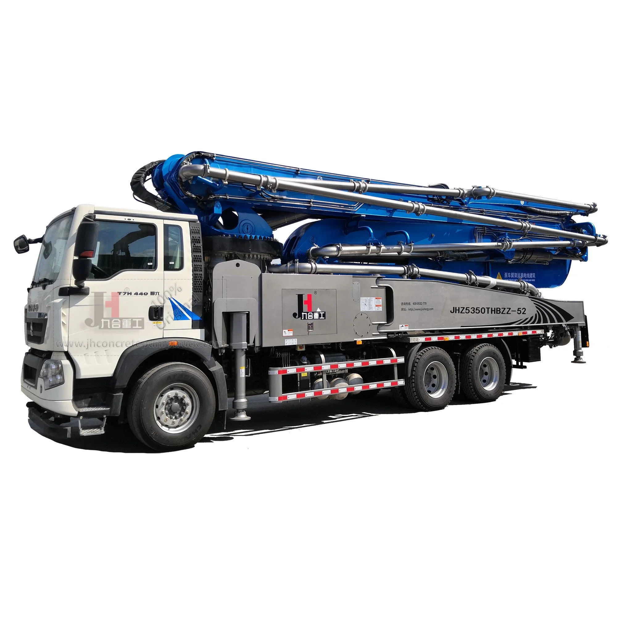 30m 38m 52m 58m 62m 70m Concrete Boom Pump Boom Concrete Pump Truck Mounted Concrete Boom Pump with Best Price for Sale