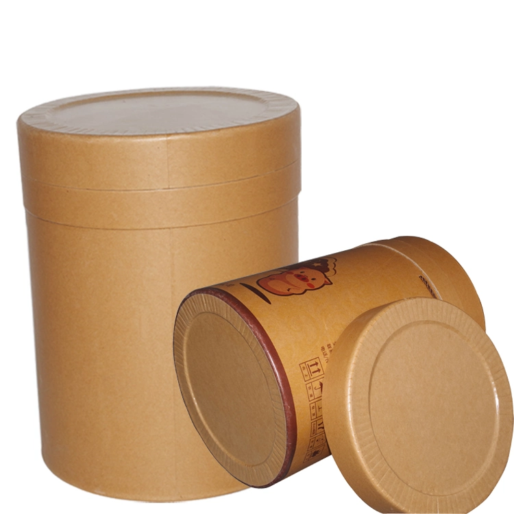 49 Gallon, Coated on The Inner Wall of The Cylinder, Wear-Resistant, Reusable Plain Fiber Drum