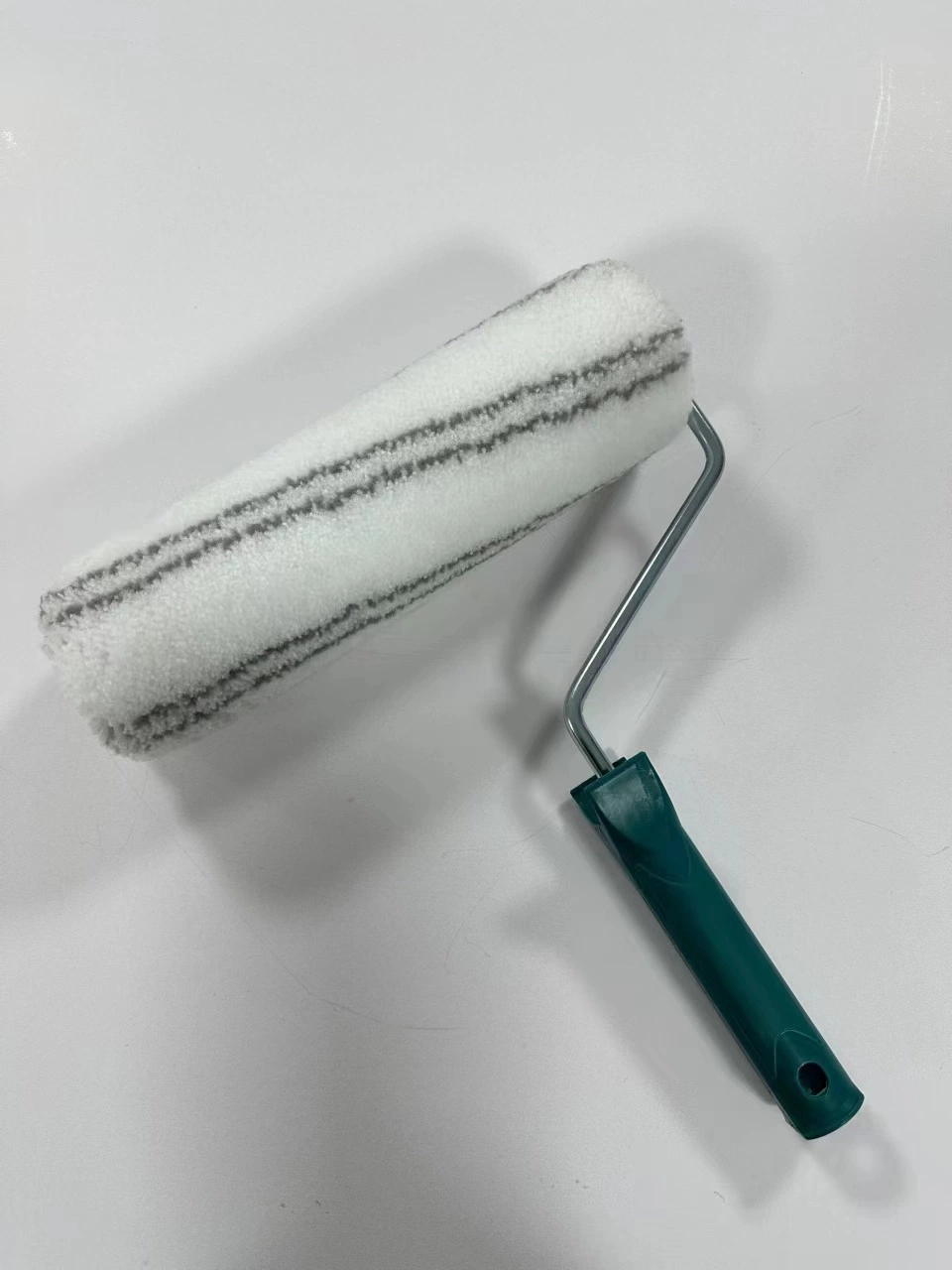 Yunxiao Tools European Style Mixed Microfiber and Polyester Sewn Double Gray Stripe Paint Roller