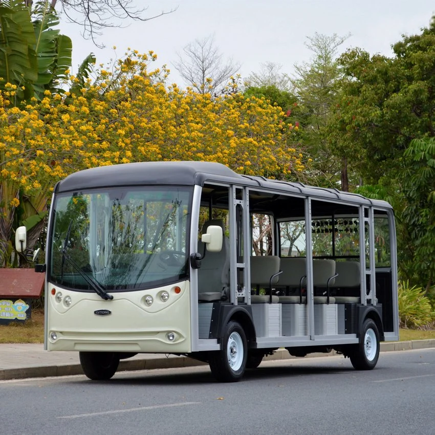 96V 20kw Buggy eléctrico alimentado por batería de los precios de coches 23 pasajeros en mini bus