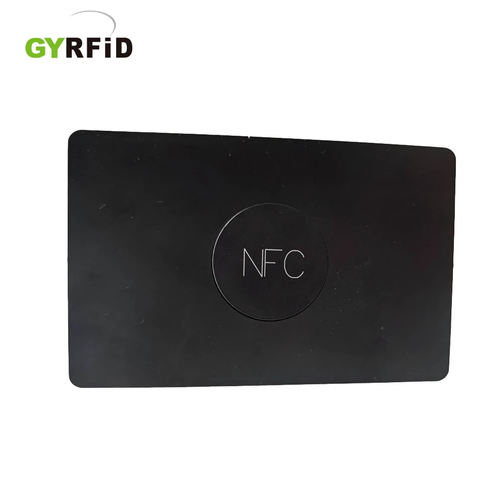 Gyrfid Heavy Metal NFC Card for Loyalty Isomt