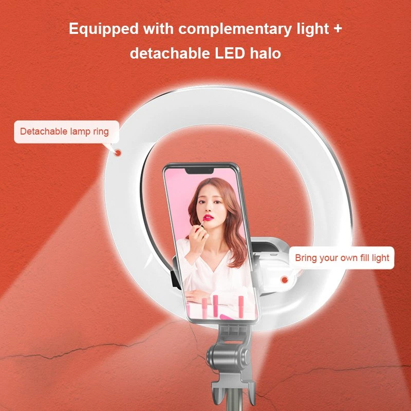 Universal Bluetooth Fold Long Outdoor Moving Mobile Phone Selfie LED Light