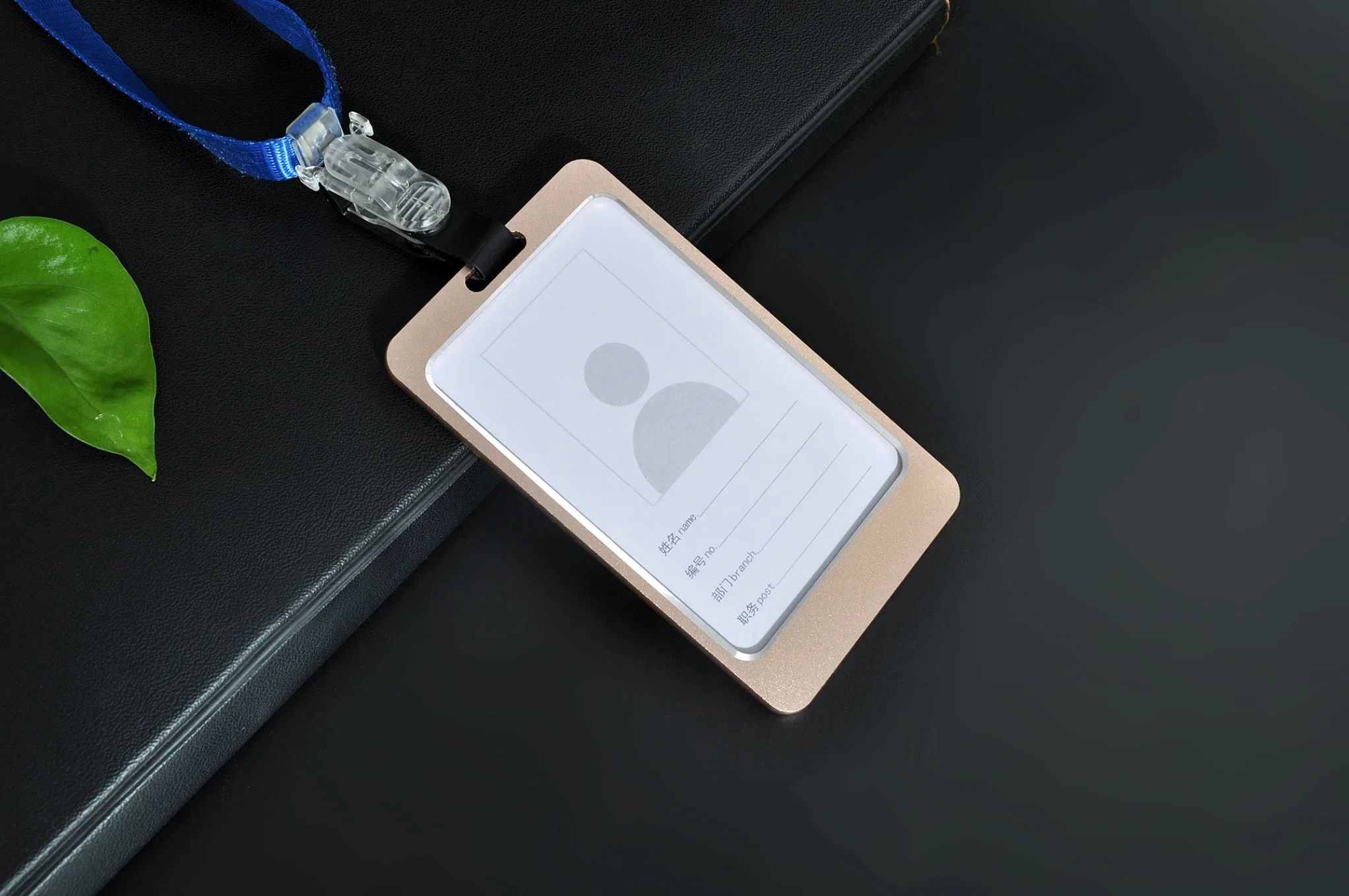 Custom Soft Transparent PVC ID Badge Plastic Cards