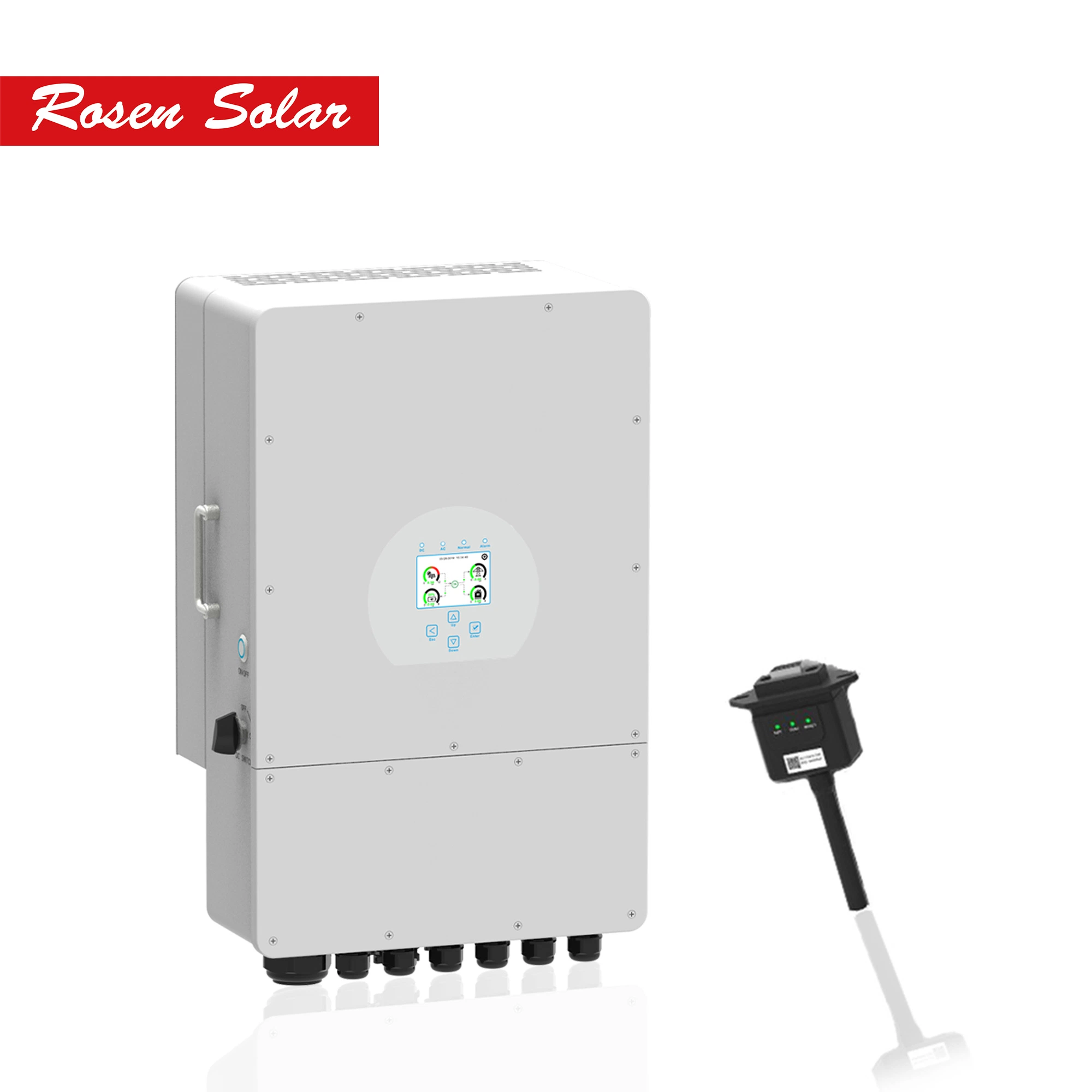 10kw a 20kw 30kw a 40kw a 50kw Sistema Solar Híbrido Conjunto de baterías de litio