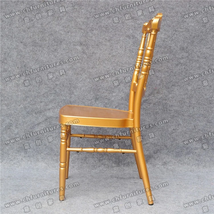 Chiavari Gold Wedding Chair Hotel Furniture Removed Cushion (YC-A07G)