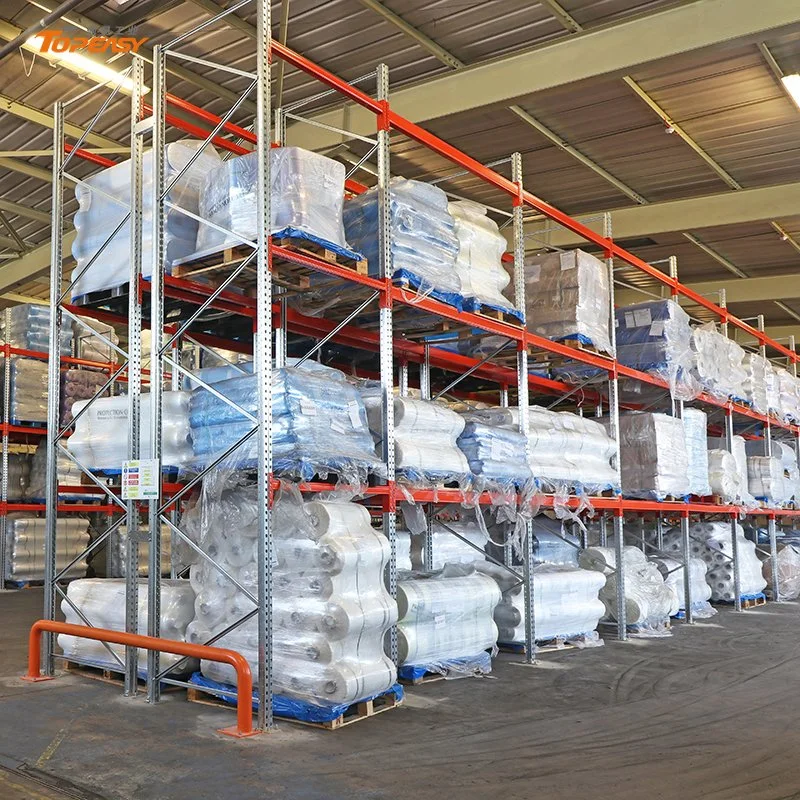 Double Box Beam Pallet Rack Heavy Duty Scale Warehouse Racking