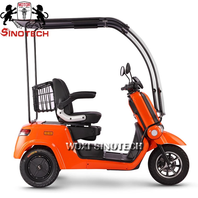 Good Quality 800W Motor Electric Tricycle with Rain Shelter