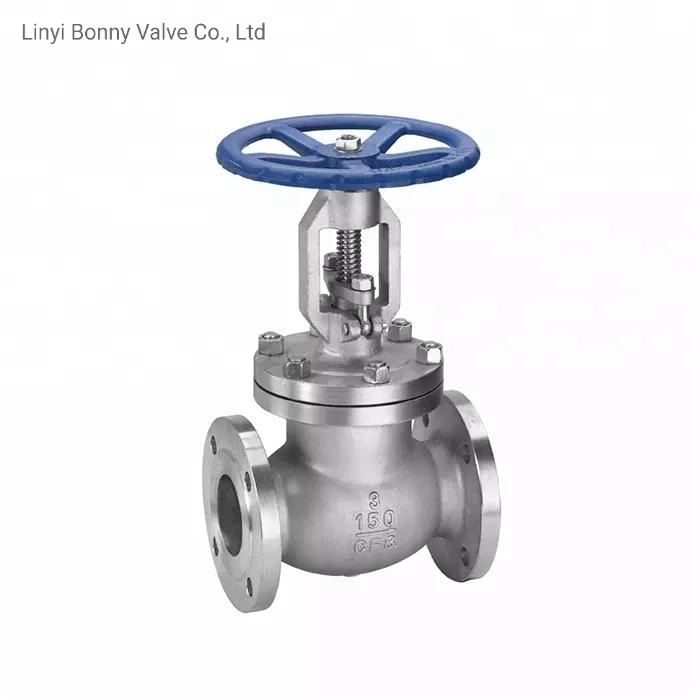 Gehäuse aus WCB-Kohlenstoffstahl Balg Seal Globe Valve mit Handrad