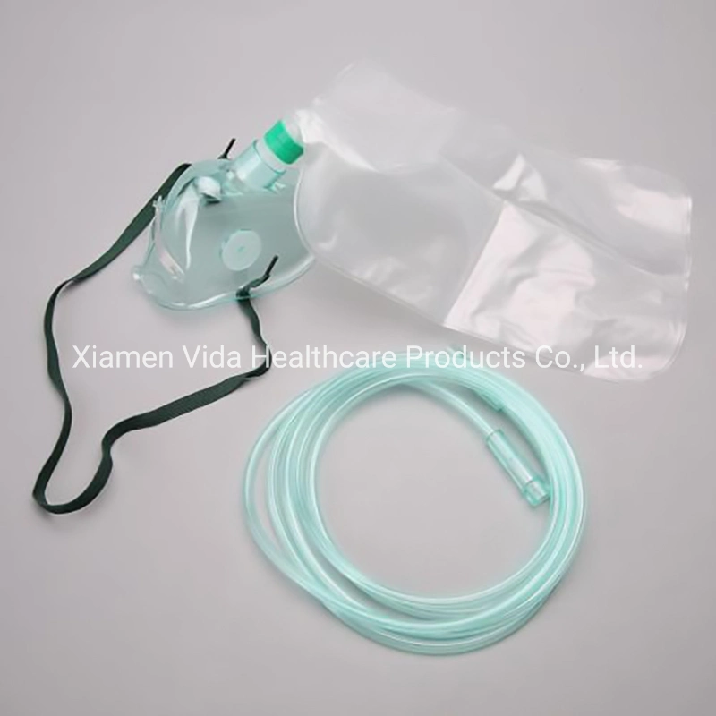 Oxygen Therapy Non-Rebreathing Mask with Reservoir Bag