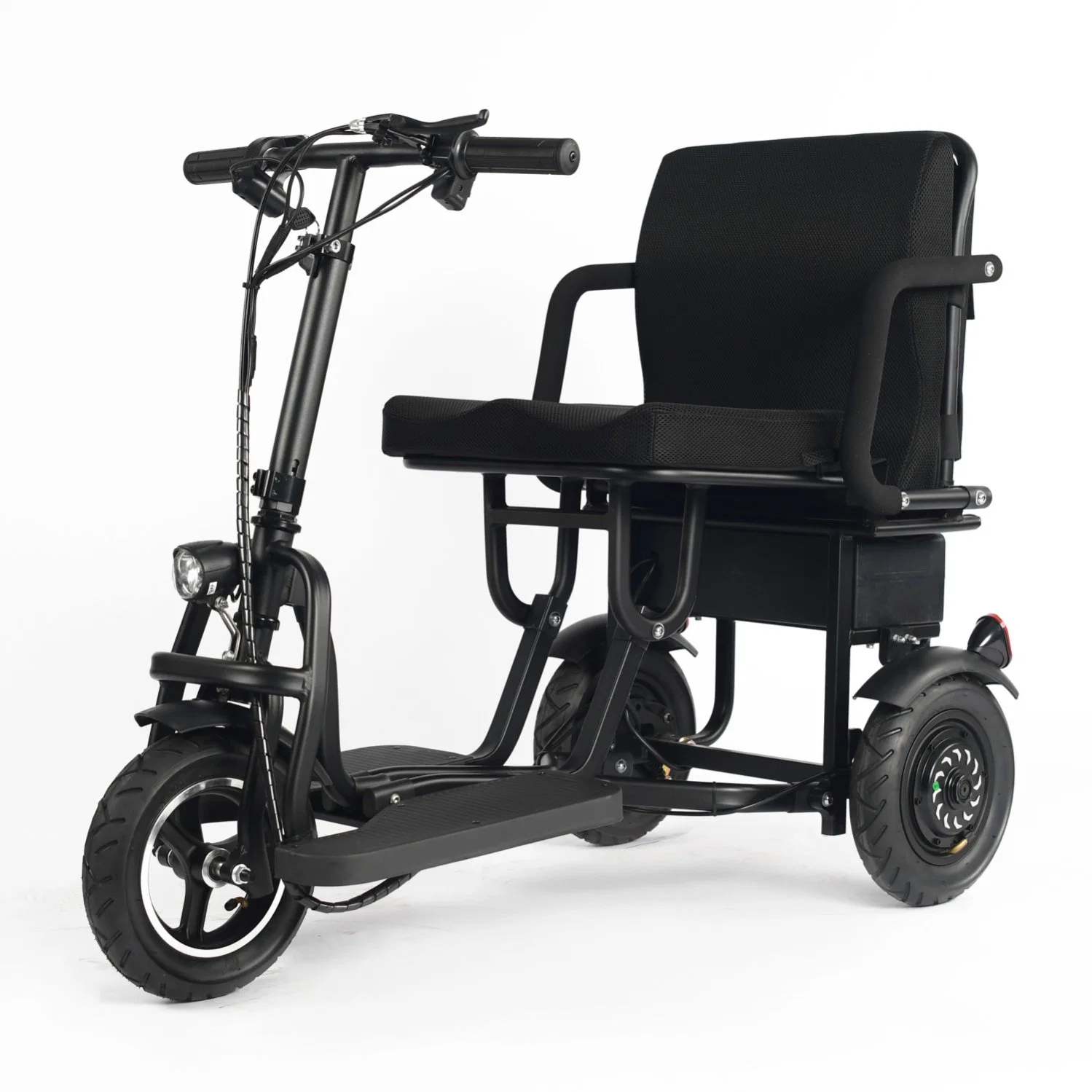 Plegable Portátil bicicleta eléctrica de 3 ruedas Scooter con asiento para el pueblo de la discapacidad