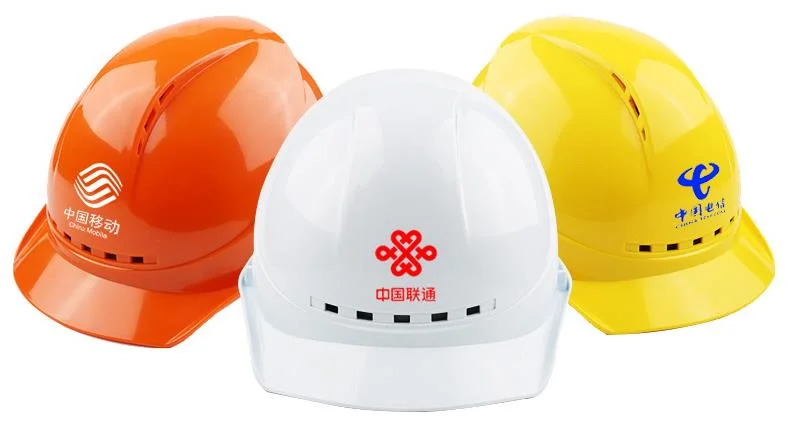 Sombrero de plástico duro casco de seguridad para los trabajadores y la equitación