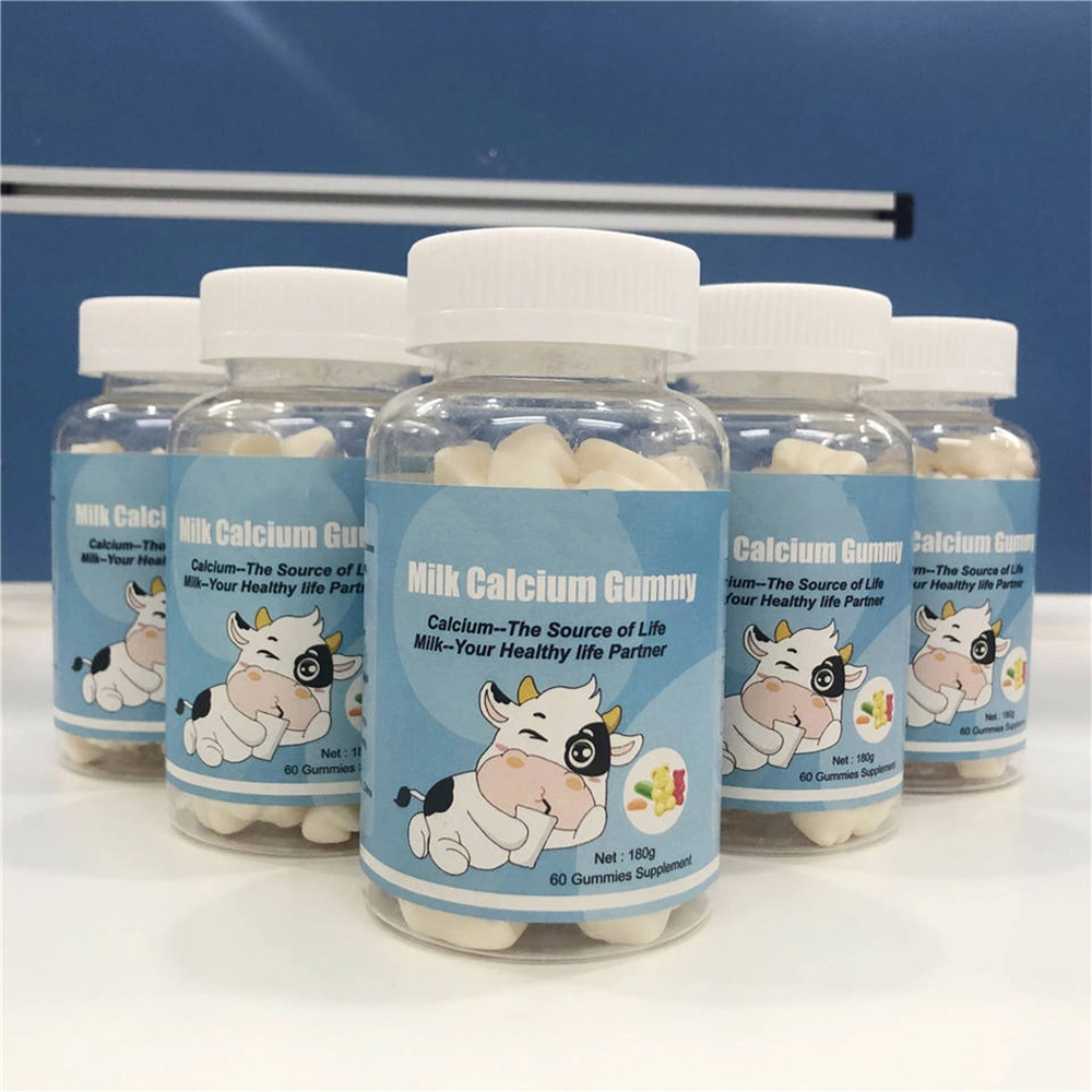 Lait OEM calcium Bear gelée de nourriture suppléments saveur Santé vitamine Suppléments