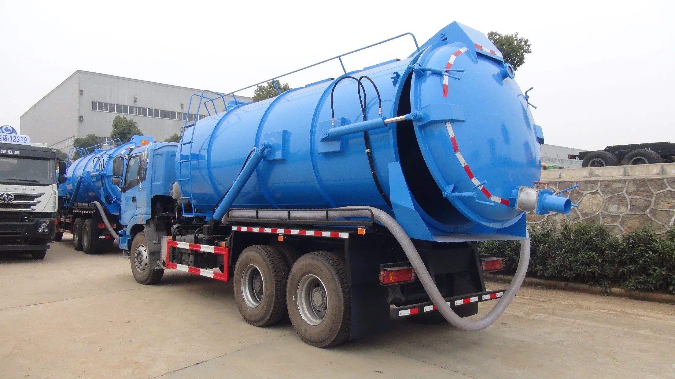 Futian 20cbm Sewage Vacuum Suction Truck