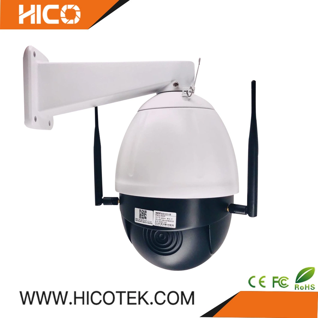 Hicotek WiFi Speed Dome Digital Zoom Security Surveillance CCTV IP PTZ Camera