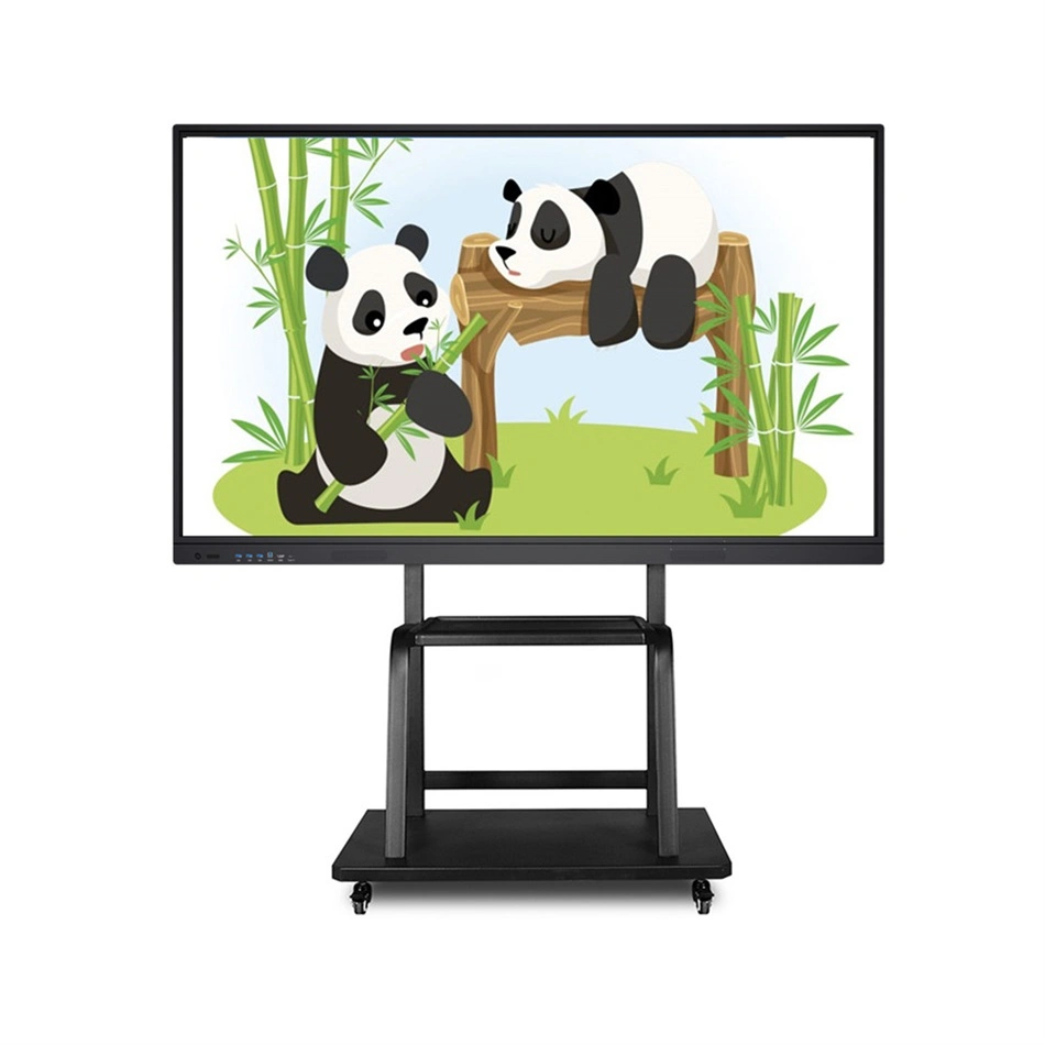 55 65 75 86inch IPS HD 4K LCD Touch Screen Interactive Smart Board TV Support Mac/PC Mobile Stand