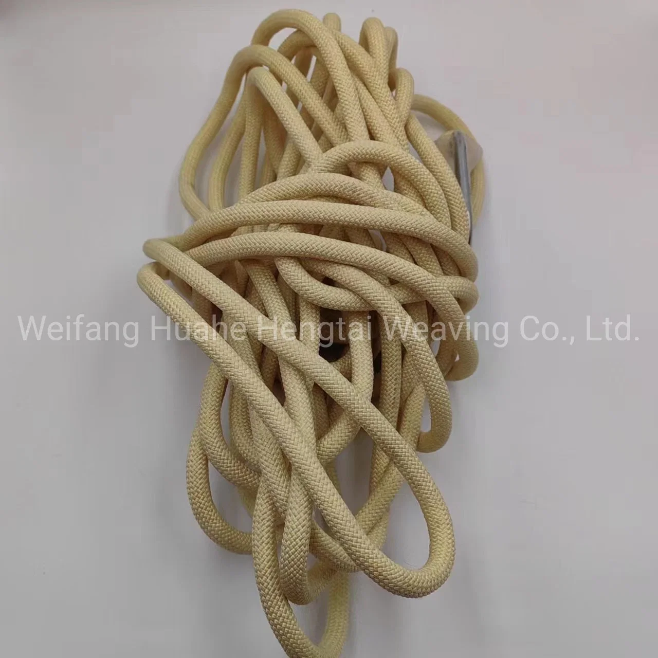 Strong Tensile Force and Aligned Aramid Rope Fire Retardant