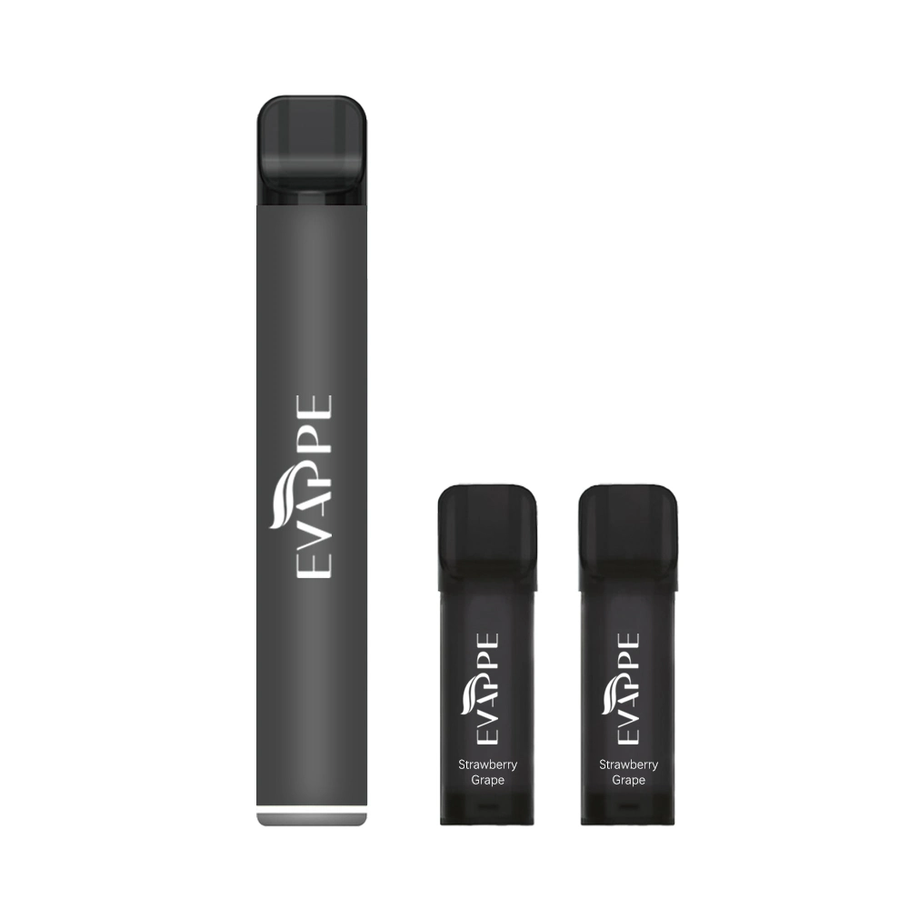 Evappe Mini Pen Vape Kit 2ml Replaceable Pod Atomizer vape Starter Kits with Gift Box OEM ODM Availab