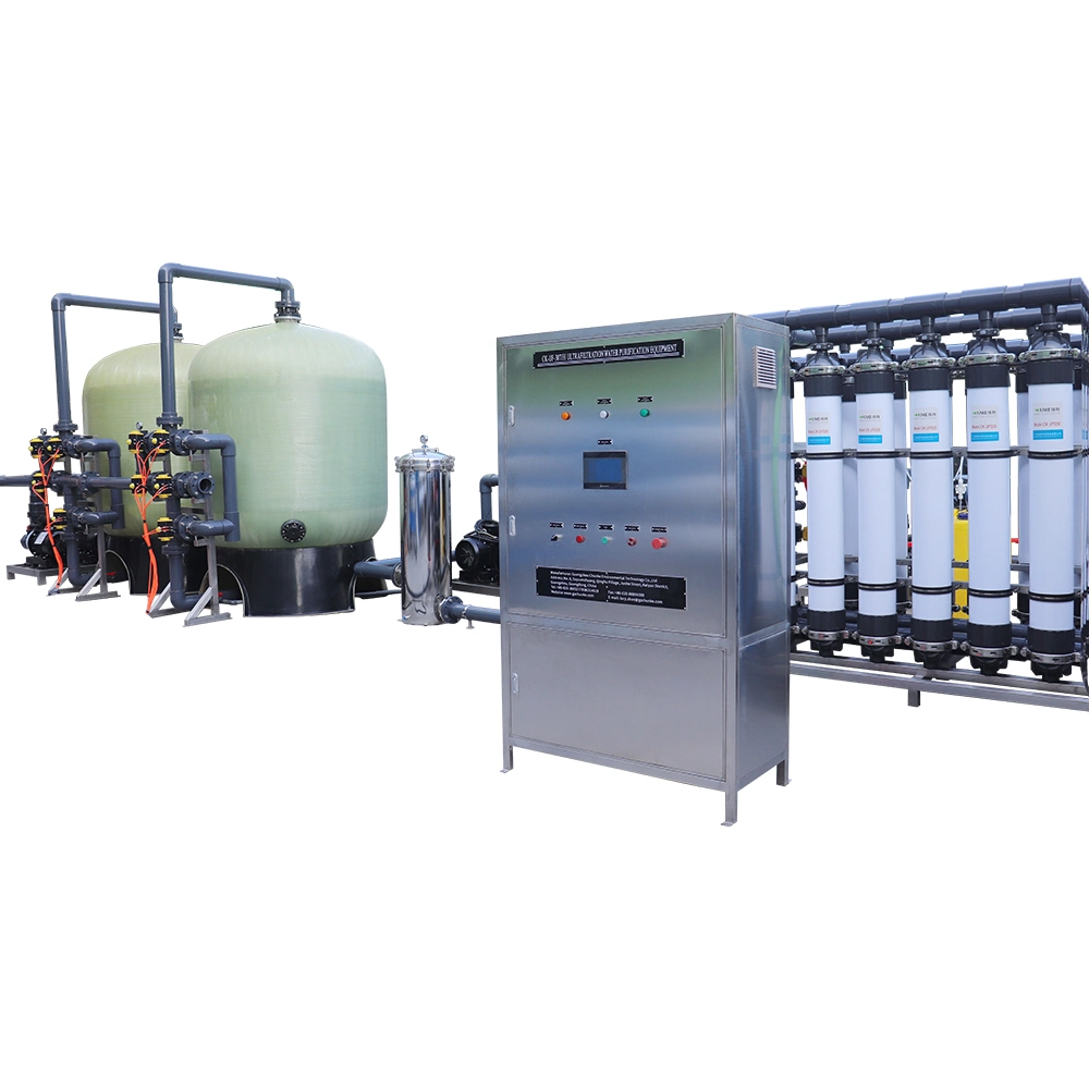 30000L/H Ultrafiltrated Water Ultrafiltration New Membrane Process Used in Water Treatment